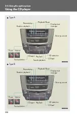 Предварительный просмотр 252 страницы Lexus OM53A24U Owner'S Manual