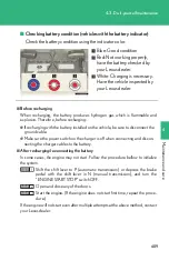 Предварительный просмотр 411 страницы Lexus OM53A24U Owner'S Manual