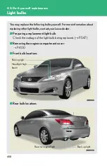 Предварительный просмотр 452 страницы Lexus OM53A24U Owner'S Manual