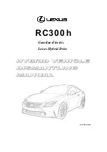 Предварительный просмотр 1 страницы Lexus RC300h Manual