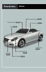 Предварительный просмотр 6 страницы Lexus SC 430 2006 Owner'S Manual