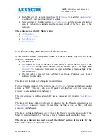 Preview for 16 page of Lexycom Technologies TIAMIS-800 User Manual