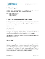 Preview for 31 page of Lexycom Technologies TIAMIS-800 User Manual