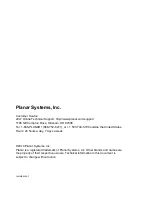 Preview for 26 page of Leyard Planar PLN2400 User Manual