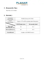 Предварительный просмотр 11 страницы Leyard Planar PXL2471MW Disassembly Instructions Manual