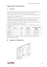 Предварительный просмотр 8 страницы Leyard TWF Series User Manual