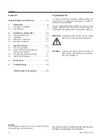 Preview for 2 page of LEYBOLD 130 000 Operating Instructions Manual