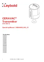 LEYBOLD 230300V02 Operating Manual предпросмотр