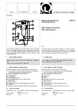 Предварительный просмотр 1 страницы LEYBOLD 666 413 Instruction Sheet