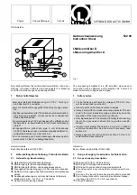 LEYBOLD I-Measuring Amplifier D Instruction Sheet preview