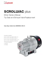 LEYBOLD SCROLLVAC plus Service Manual preview