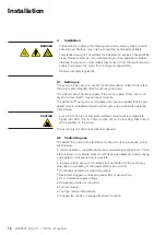 Preview for 18 page of LEYBOLD SOGEVAC SV 200 BR2 Operating Instructions Manual