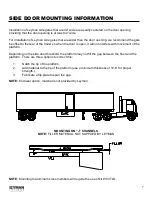 Предварительный просмотр 7 страницы Leyman TLS3510RL Hide-A-Way Installation Manual