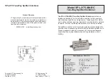 LF Engineering SPL-2/75 AM-BC Quick Start Manual preview