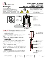 Предварительный просмотр 1 страницы LF Illumination EF300 SERIES Installation Instructions Manual