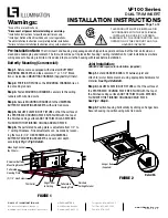 LF Illumination VF100 Series Installation Instructions предпросмотр