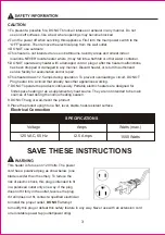 Предварительный просмотр 5 страницы LF 3764035 Manual