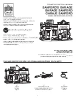 Preview for 1 page of LF Carole Towne GARAGE SANFORD Manual