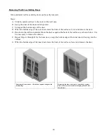 Предварительный просмотр 21 страницы LFFH Metal Laboratory Casework Installation Manual