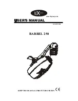 Preview for 1 page of LFX GROUP BARREL 250 User Manual