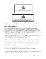 Preview for 4 page of LFX GROUP BARREL 250 User Manual