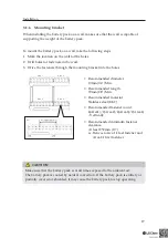 Предварительный просмотр 19 страницы LG Chem EVESPBO0070A0 Installation Manual