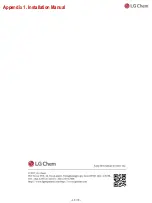 Preview for 49 page of LG Chem RESU HV Product Book Manual