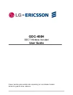 LG-Ericsson GDC-450H User Manual preview