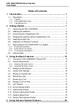 Preview for 7 page of LG-Ericsson GDC- 480H Manual