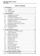 Предварительный просмотр 8 страницы LG-Ericsson IPECS GDC-480H User Manual