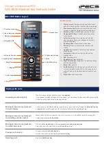 LG-Ericsson iPECS GDC-800H Key Features Manual preview