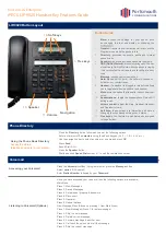 Preview for 1 page of LG-Ericsson iPECS LIP-9020 Key Features Manual