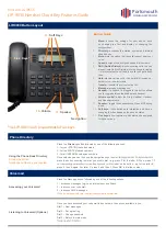 Preview for 1 page of LG-Ericsson iPECS Series Key Features Manual