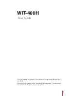 Preview for 1 page of LG-Ericsson WIT-400H User Manual