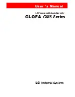 LG Industrial Systems GLOFA GM6 Series User Manual preview