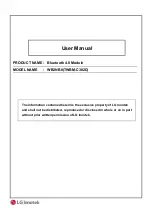 Предварительный просмотр 1 страницы LG Innotek TWBM-C302D User Manual