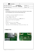 Preview for 3 page of LG Innotek TWFM-B008D User Manual