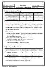 Preview for 4 page of LG Innotek TWFM-K305D User Manual