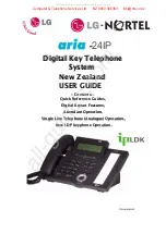 LG-Nortel Aria-24IP User Manual preview