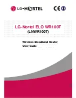 Preview for 1 page of LG-Nortel ELO WR100T User Manual