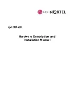 LG-Nortel ipLDK-60 Installation Manual предпросмотр