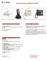 LG-Nortel LDP7004 User Manual предпросмотр