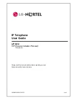 LG-Nortel LIP-6812 User Manual preview