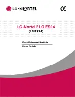 Предварительный просмотр 1 страницы LG-Nortel LNES24 User Manual