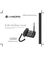 LG-Nortel LSP-450 User Manual preview