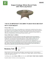 LG OUTDOOR SAI49 Assembly Instruction предпросмотр