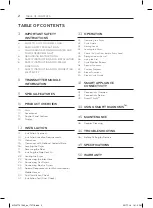 Preview for 2 page of LG SIGNATURE DleX9500 Series Owner'S Manual