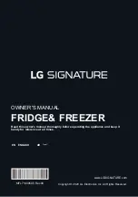 LG SIGNATURE GR-X33FGNGL Owner'S Manual preview