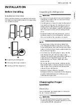 Preview for 11 page of LG SIGNATURE InstaView URETC1408N Owner'S Manual