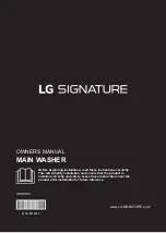 LG SIGNATURE LSWD100 Owner'S Manual предпросмотр